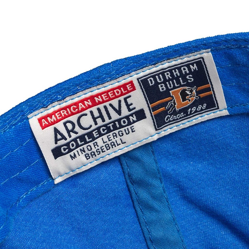 AMERICAN NEEDLE Archive MiLB Durham Bulls Baseball Dad Hat (44747A-DUB-DERO) - Image 2